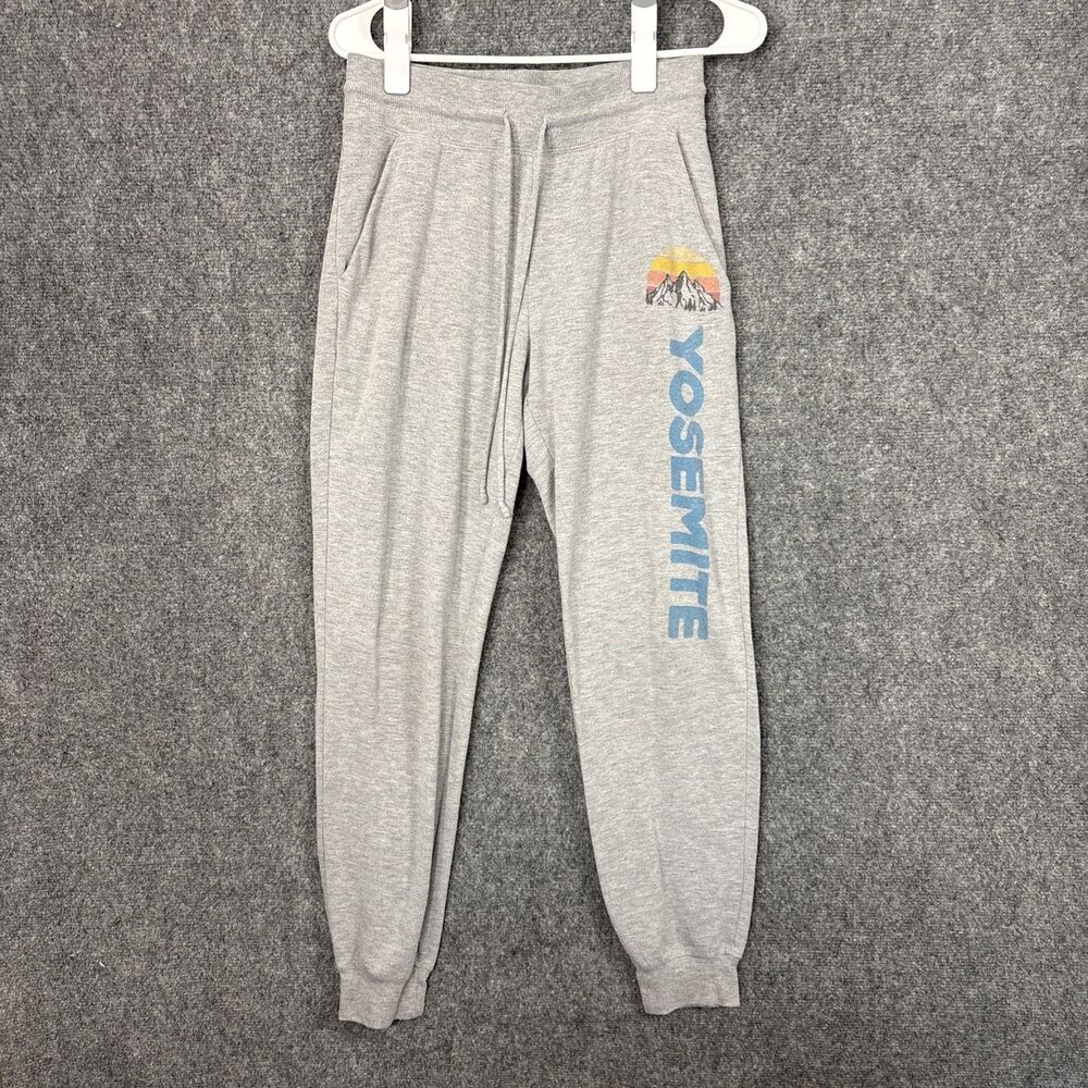 Yosemite Jogger SweatPants Womens Size M Gray Lounge Destination Hipster active